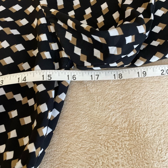 The Limited Geometric A-Line 3/4 Sleeve Women’s Dress - Size XS - Picture 8 of 12